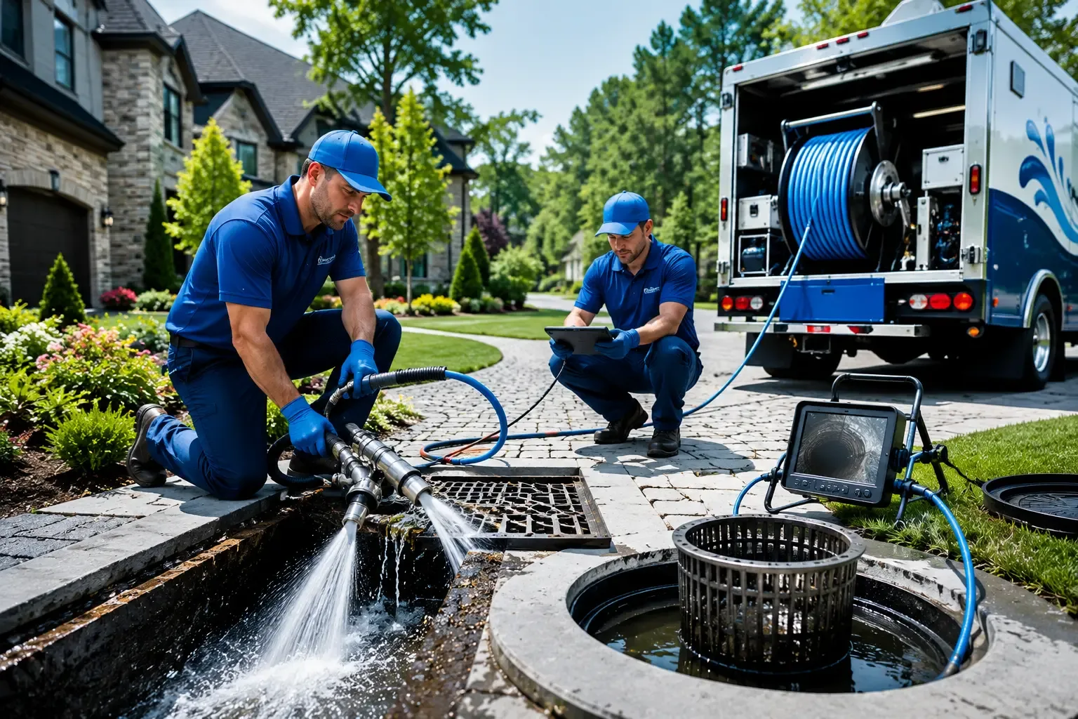Local outdoor drain cleaning professionals in Centerpoint, IN